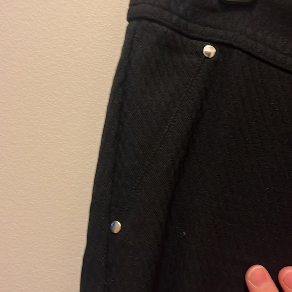 Rafaella comfort textured black dress pants size 10 - Picture 4 of 7